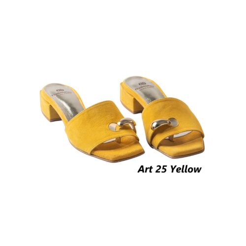 Women Shoes Art 25 Yellow