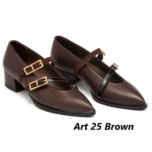 Women Shoes Art 25 Brown
