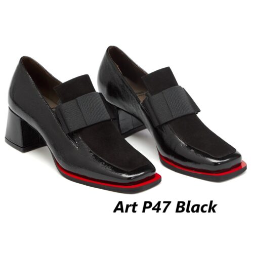 Women Shoes Art P47 Black